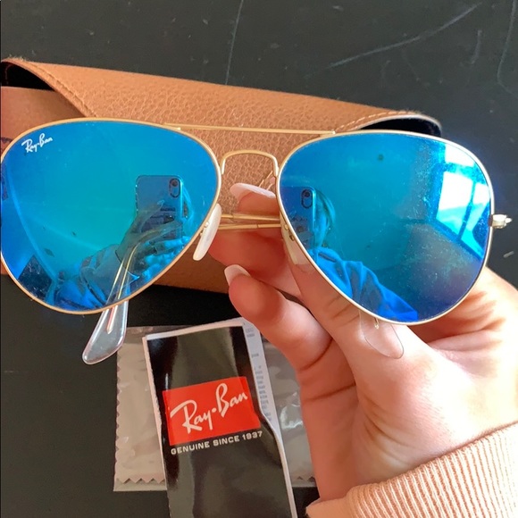 Blue rayban aviators - Picture 2 of 3